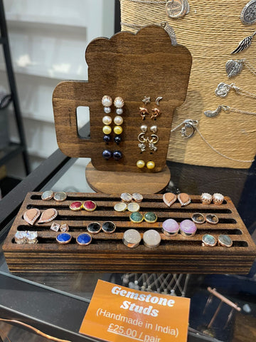 ring display and stud earring holder