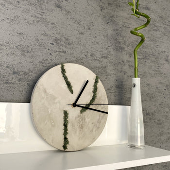 Beton Wanduhr