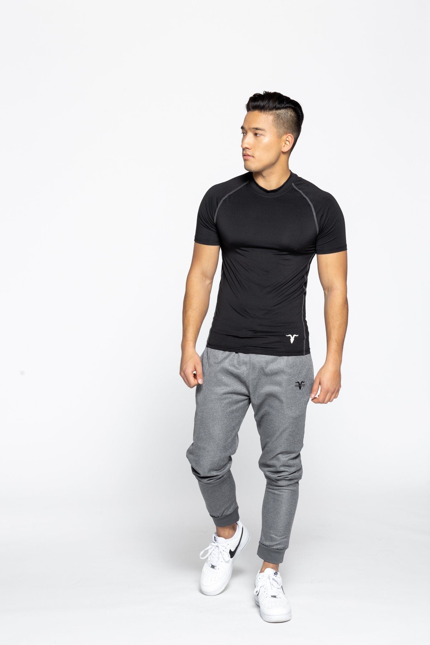 Mens Jogger Sweatpants - Grey - IGNITE