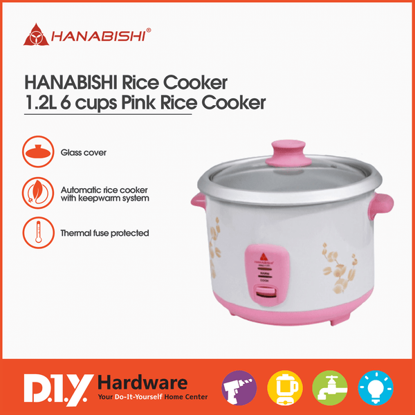 Hanabishi Rice Cooker (available in different sizes) HHRCFS