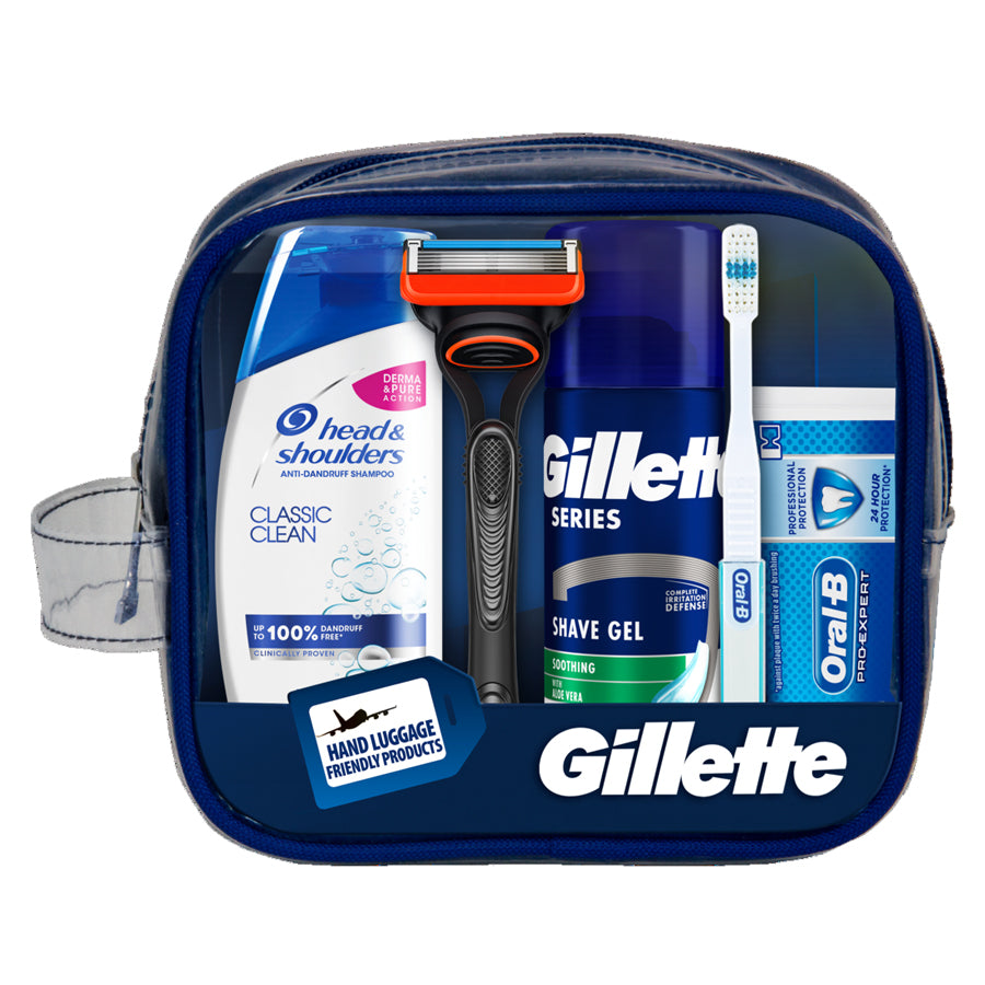 gillette travel essentials set