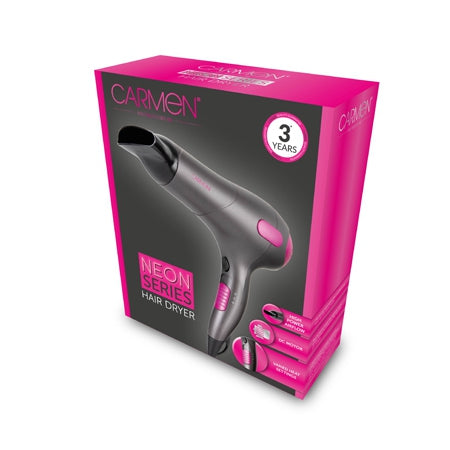 Carmen Neon Series Hair Dryer Gordons Direct