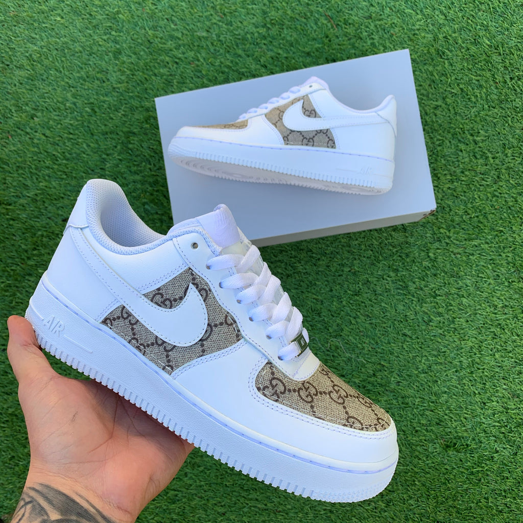 gucci inspired air force 1