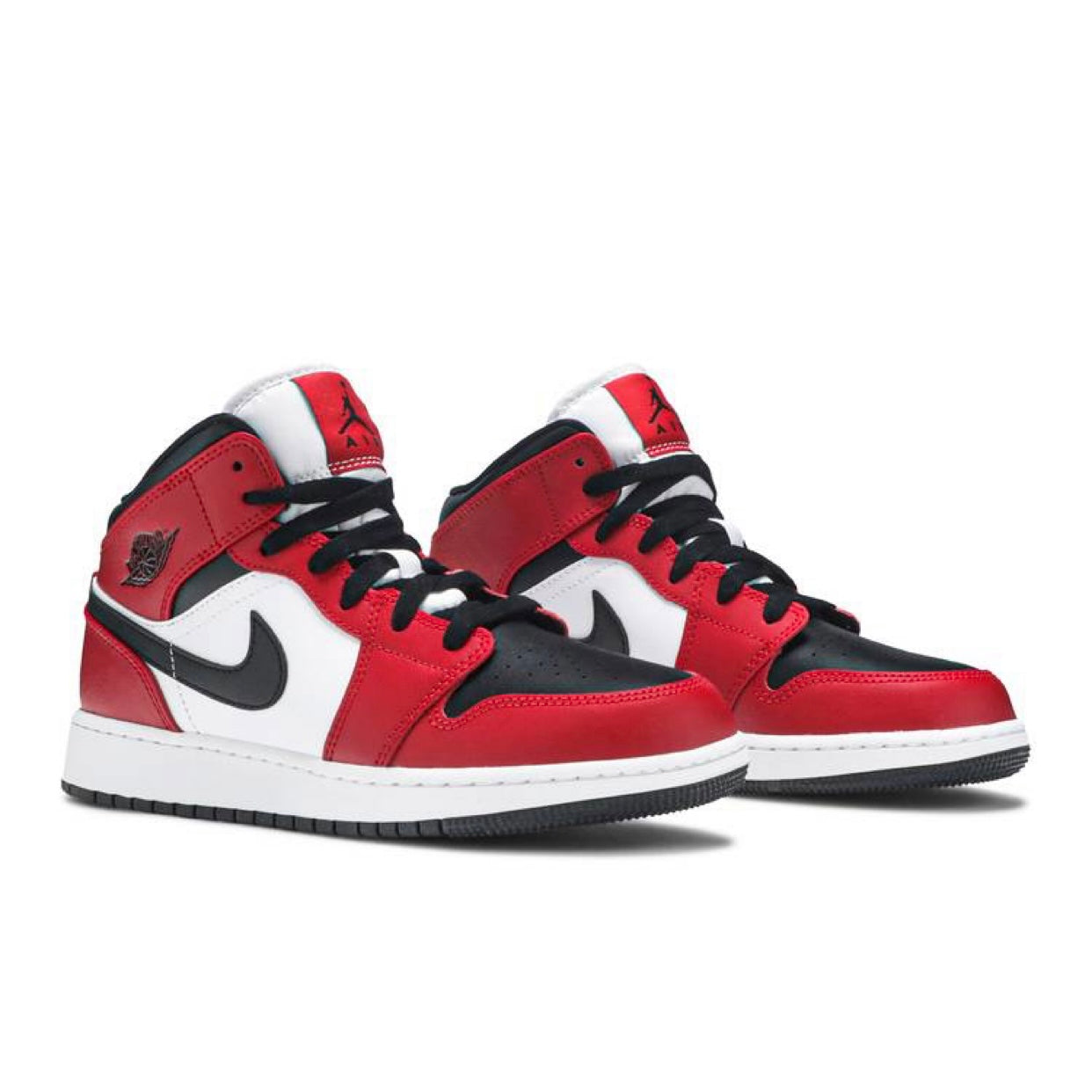 jordan 1 mid chicago toe womens