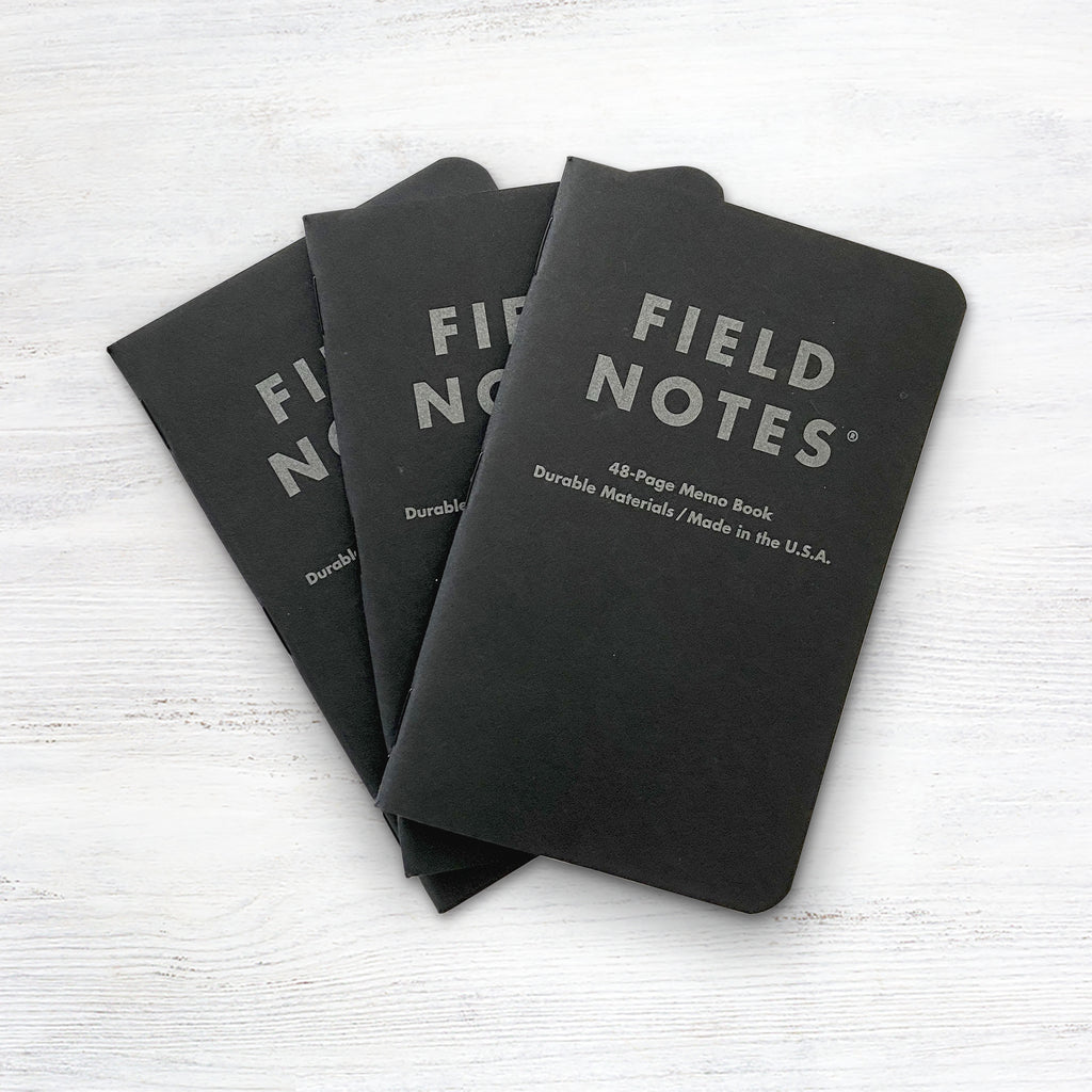 Pitch Black Notebook - Ruled or Dot-Graph