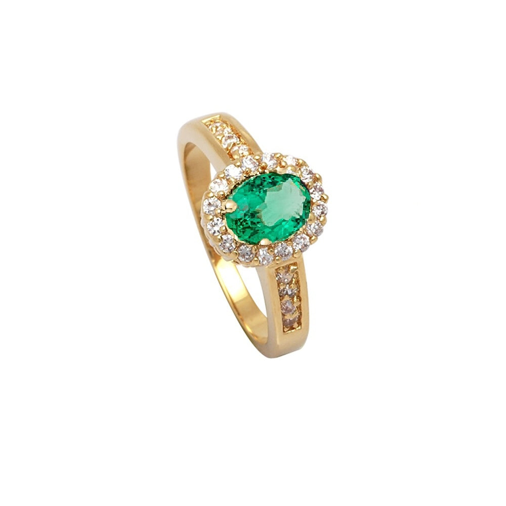 Chania Gold Cluster Ring – Ivys Attic Jewellery