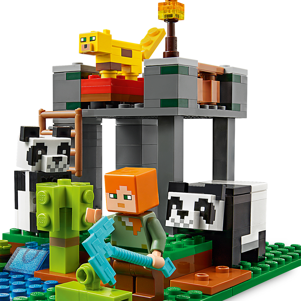 Compra Lego Minecraft El Criadero De Pandas Jugueteria Poly Poly Juguetes