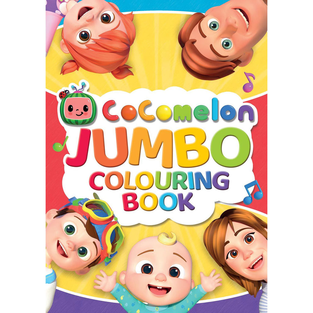 Cocomelon Libro Gigante Para Colorear – Poly Juguetes