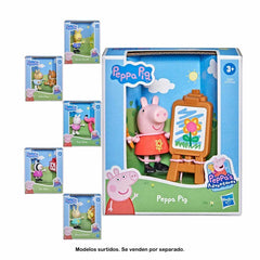 Peppa Pig - Paquete De 4 Figuras De Familia De Peppa Surtido – Poly Juguetes