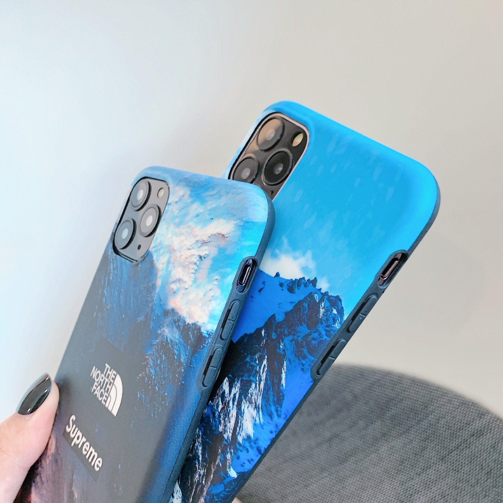 north face supreme iphone case