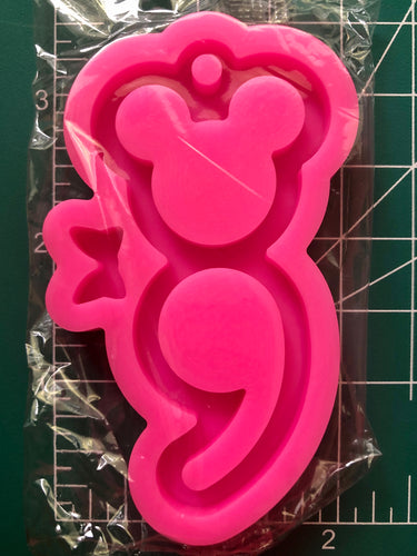 Mouse with Bow Straw Topper Silicone Mold – LiveLove&Glitter