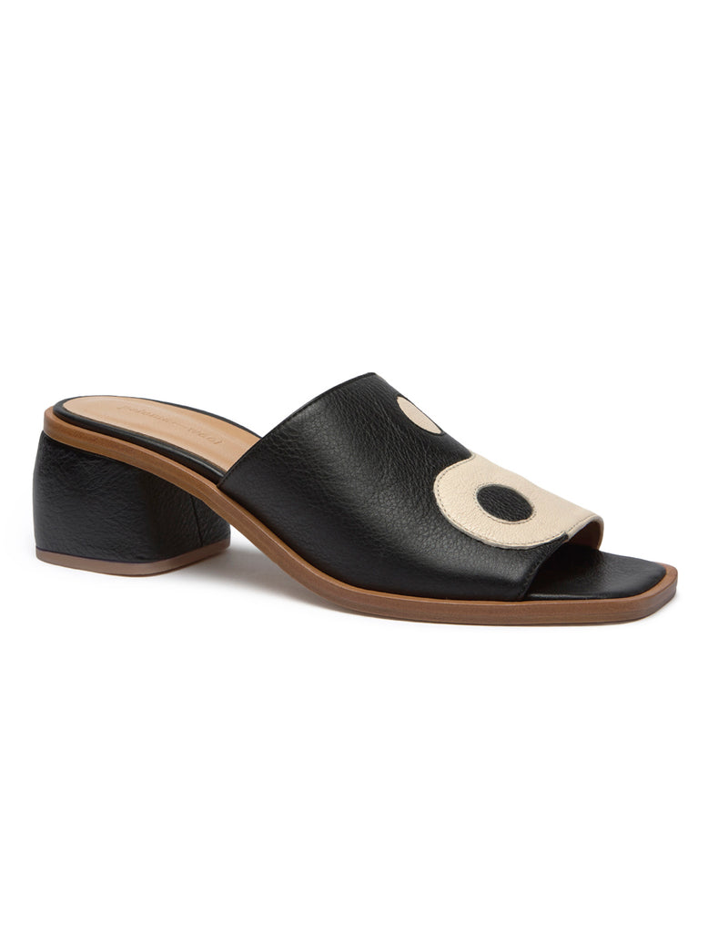 Paloma Wool Yin-Yang leather sandals 卸売価格の販売 sdsvelenje.si