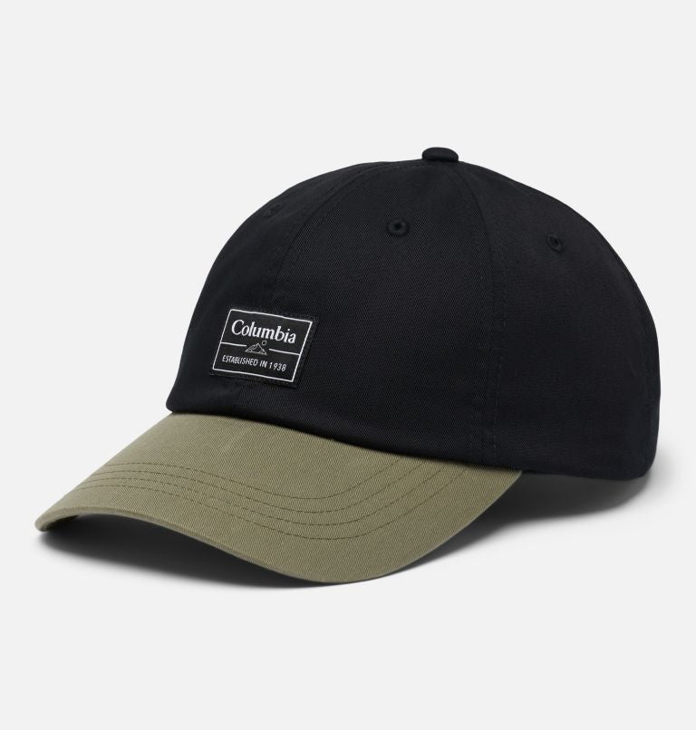 Men's Columbia Black Lost Lager Flexfit 110 Snapback Hat
