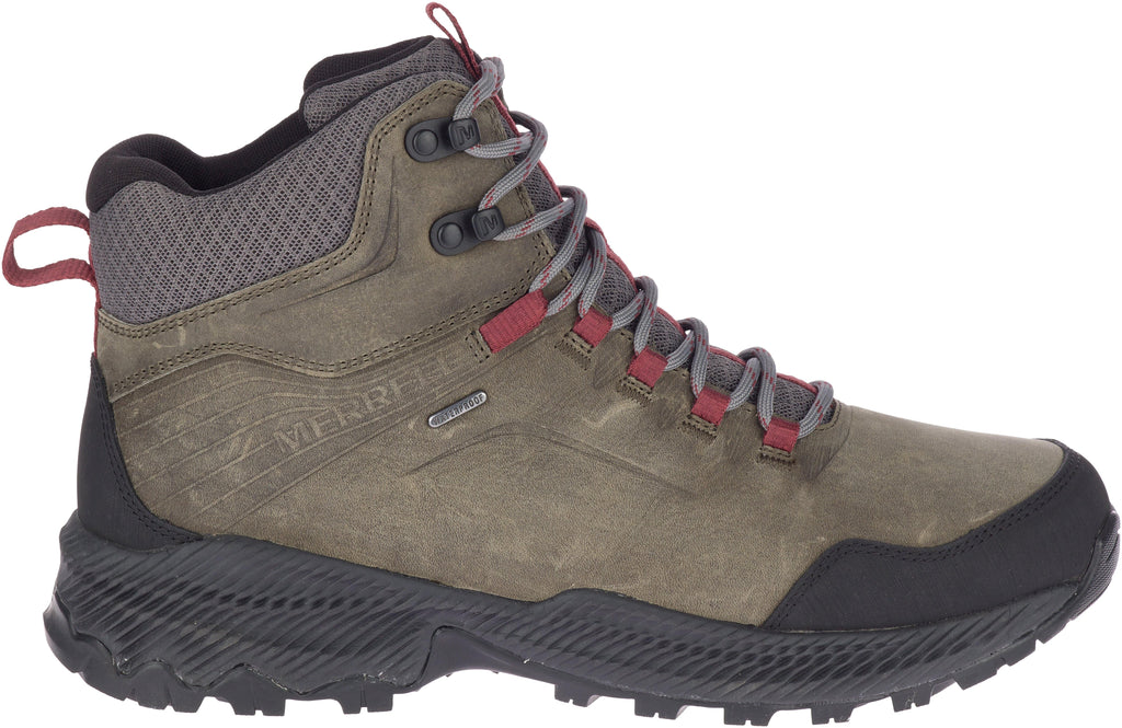 merrell women's forestbound mid wp hiking boots