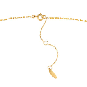 Gorjana Kara Padlock Charm Necklace - Gold