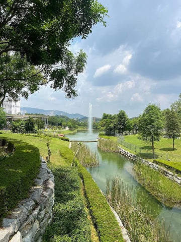 Central Park at Gamuda Gardens. Photo by Carltks.