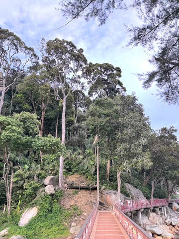 Teluk Cempedak - Bukit Pelindung Trail entry point in Kuantan, Pahang. Photo by Lorna Xavier.