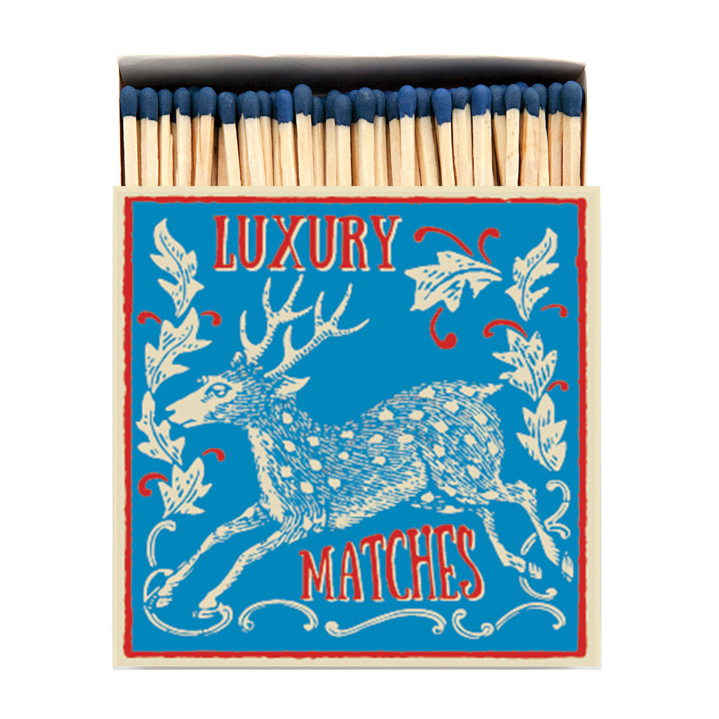The Stag Matchbox in Light Blue
