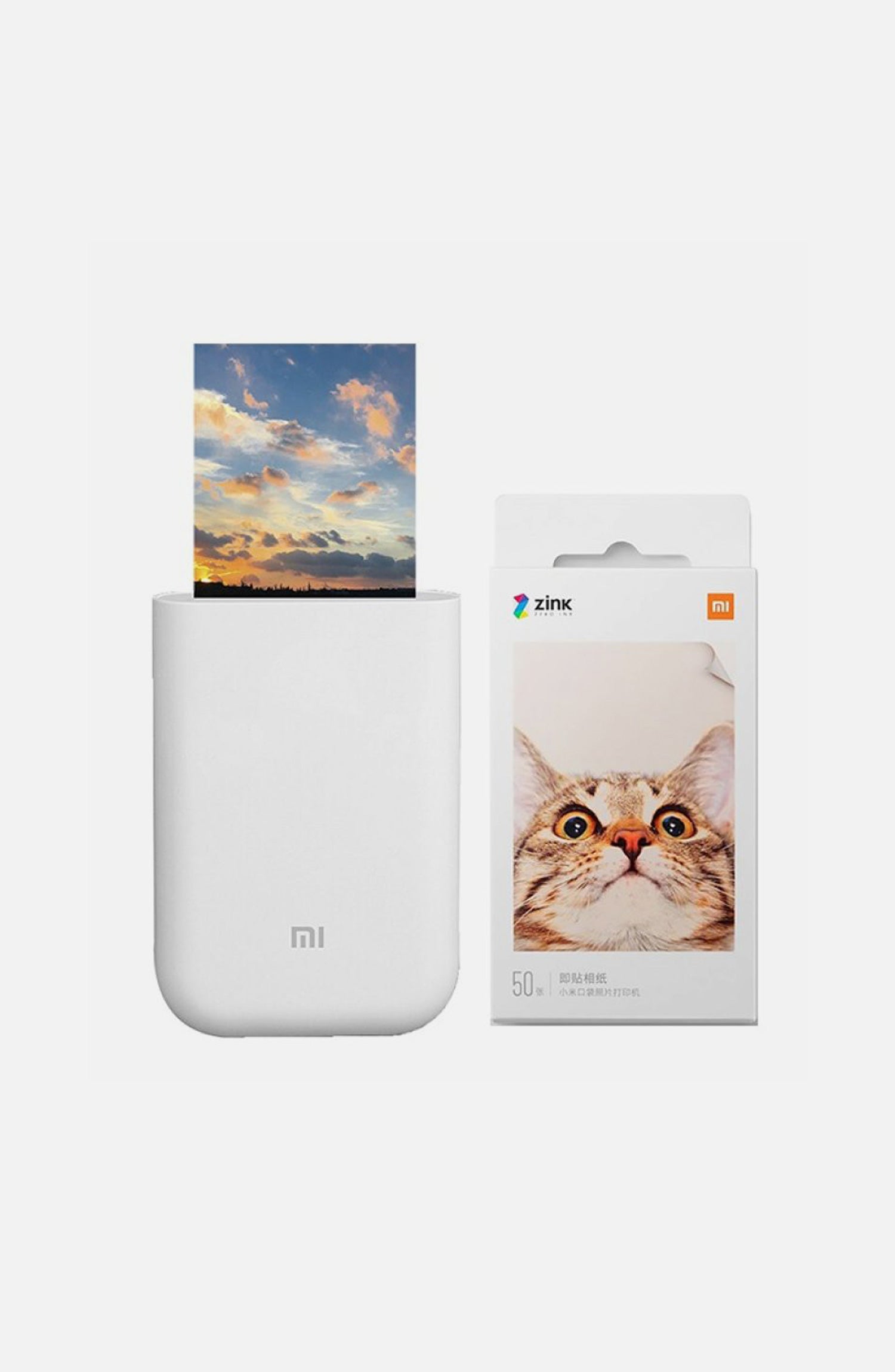 iminfo : Xiaomi Portable Photo Printer Paper (2x3-inch,20 sheets