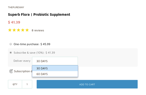 Subscribe and Save is the Best Way to Buy Probiotics