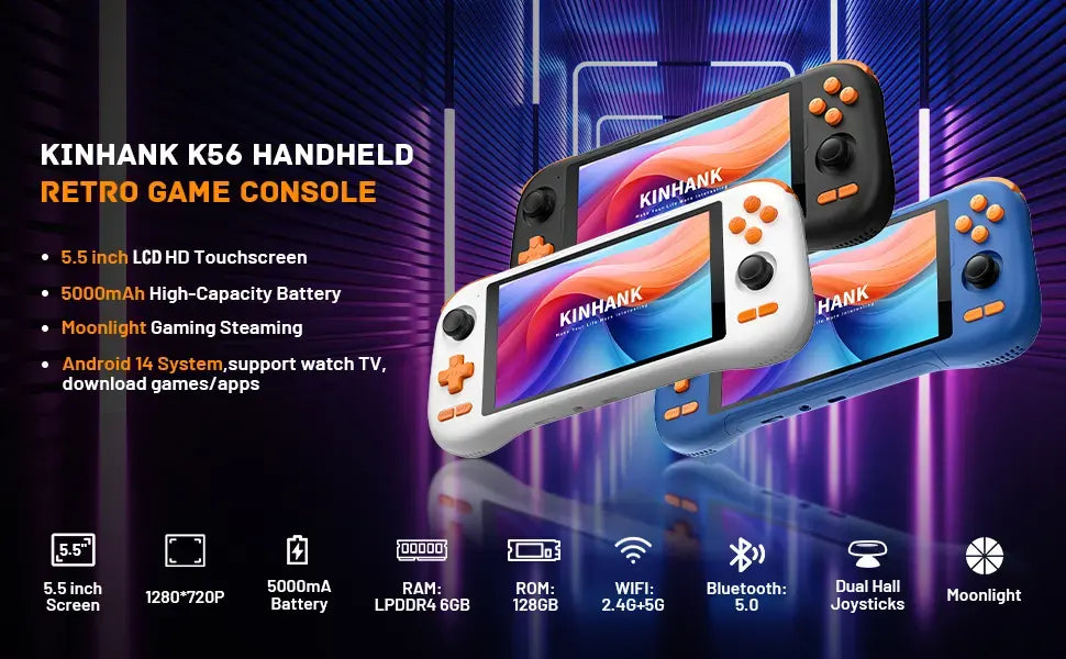 K56 Android Handheld game console - detail 1