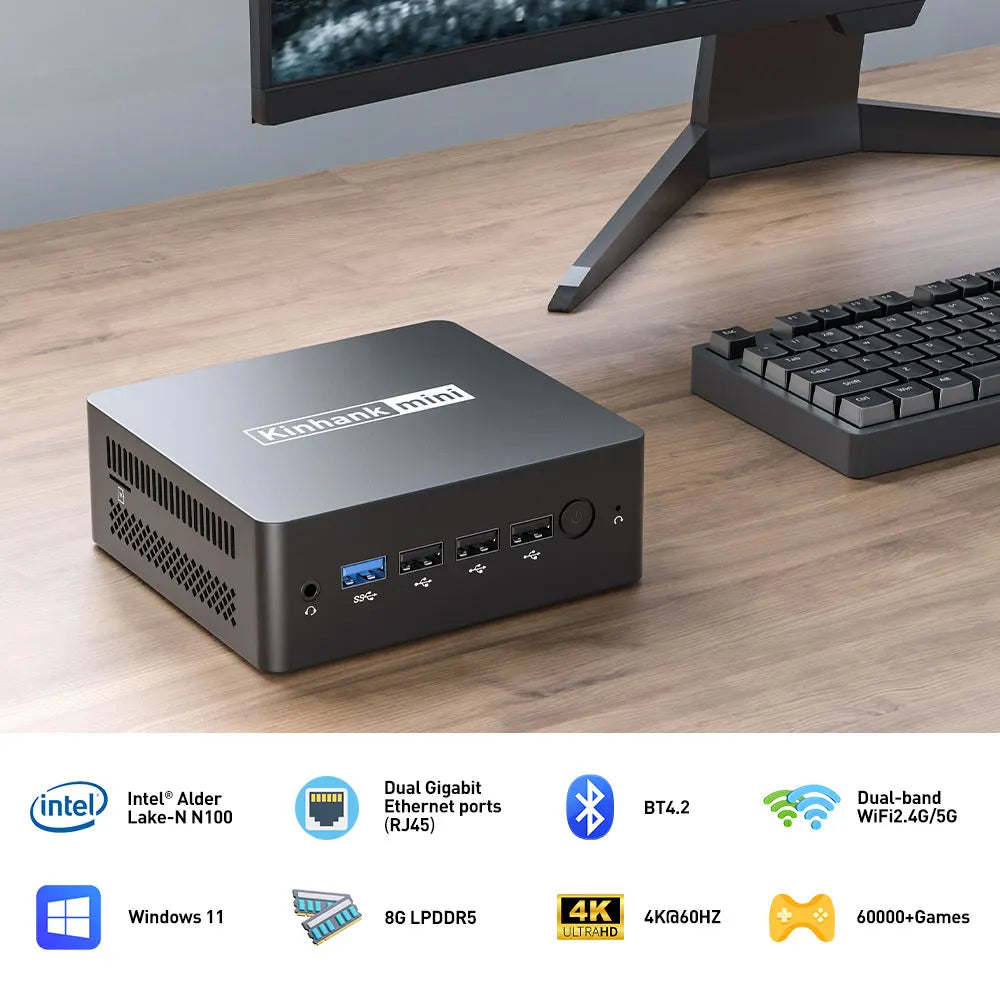 MP100 Mini PC Features