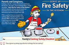 Fire Safety Cooking Checklist