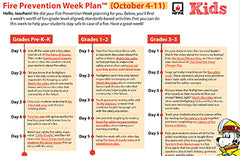 Fire Safety Five Day Plan