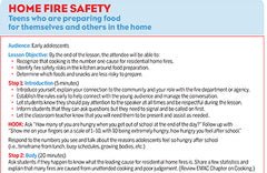 Fire Safety Cooking Lesson