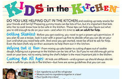 Fire Safety Kids in the Kitchen