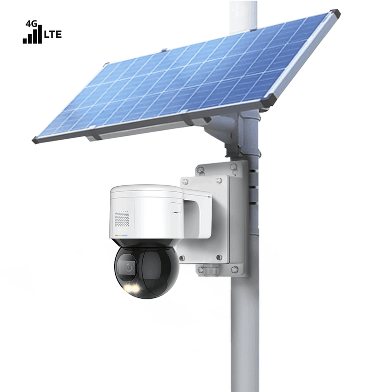 Camara Vigilancia Ptz Hd 4mpx C/ Panel Solar 4g Exterior