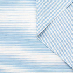 Blue Mist and White Textured Florette Jacquard TACTEL® Split