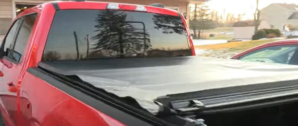 Unroll the Tonneau Cover