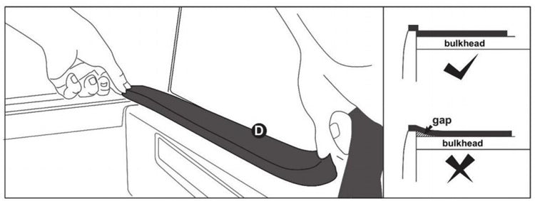 install the soft roll up tonneau cover step 1