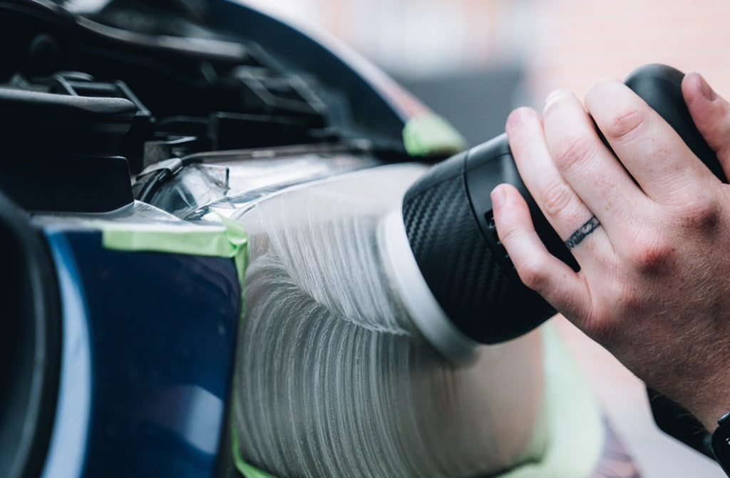 Use toothpaste to clean your headlights