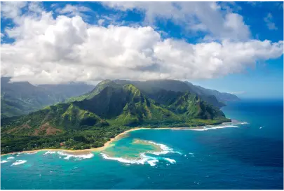 Aerial Photograph of Hawaii