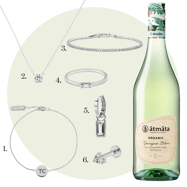 Atmata White Wine and Jewellery Pairing