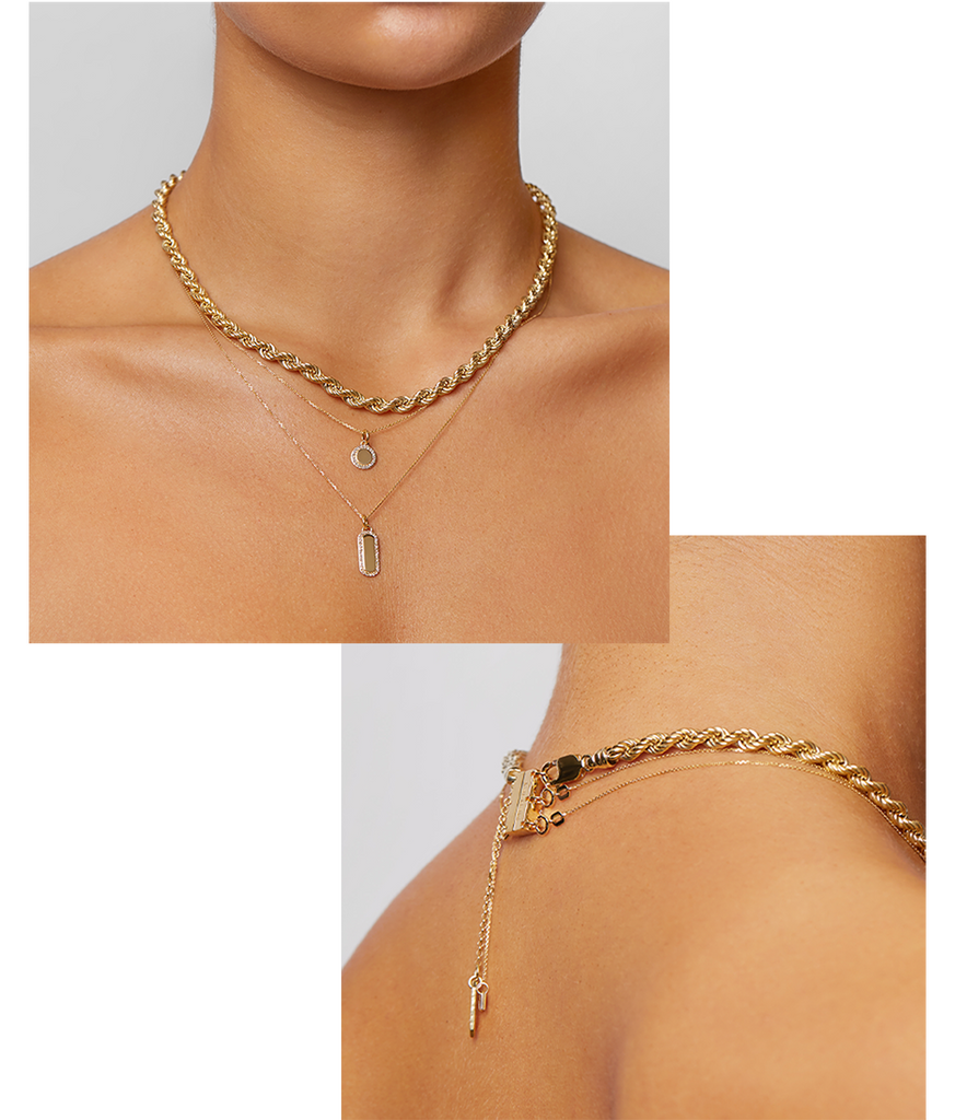 Amazon.com: 10k Gold Bar Necklace