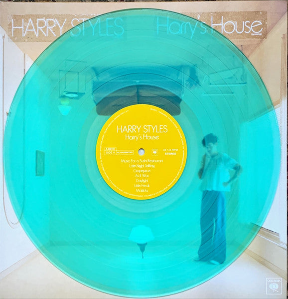 Harry Styles - Harry's House - GLASS GREEN COLOURED VINYL LP - – Music Nostalgia