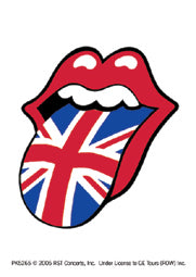 The Rolling Stones keychain: Lips Union Jack