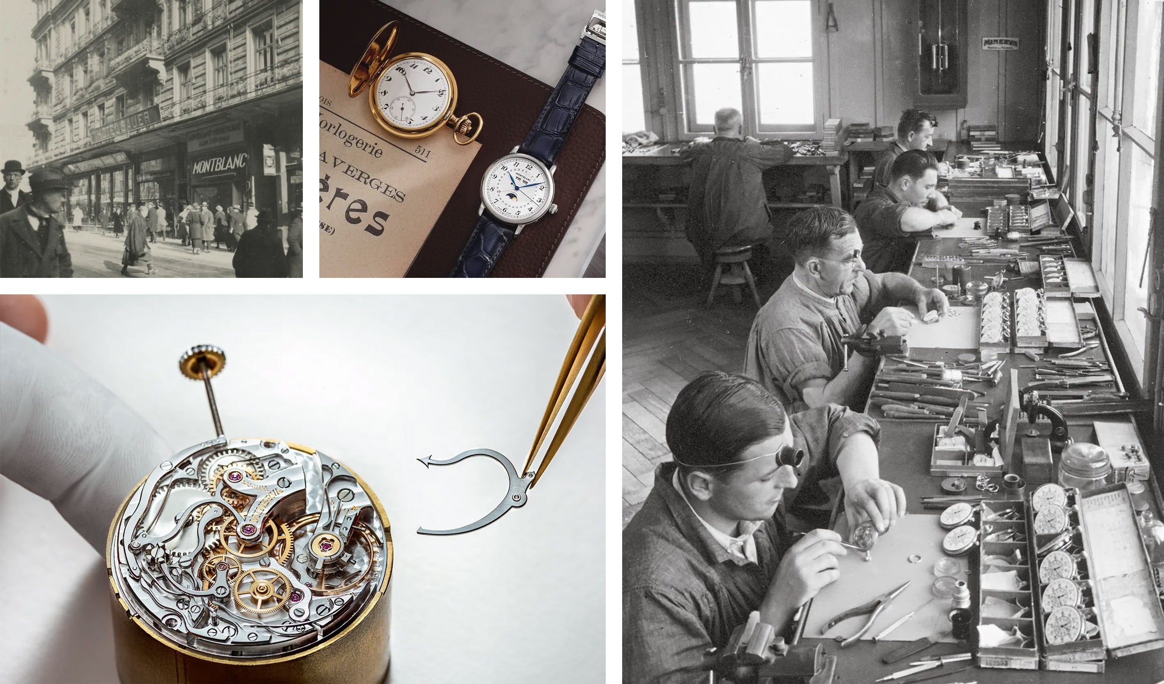 Montblacn watchmaking history