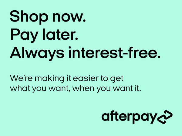 we now accept afterpay