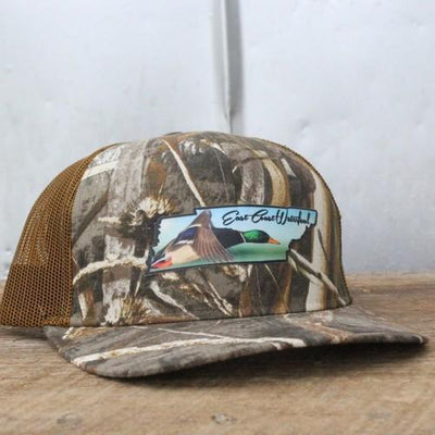 East Coast Waterfowl Black Pintail Duck Patch Trucker Hat – Hometown  Heritage Boutique