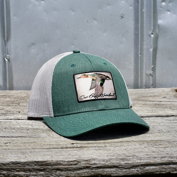 East Coast Waterfowl Mallard Duck Trucker Hat Charcoal/Black – AG