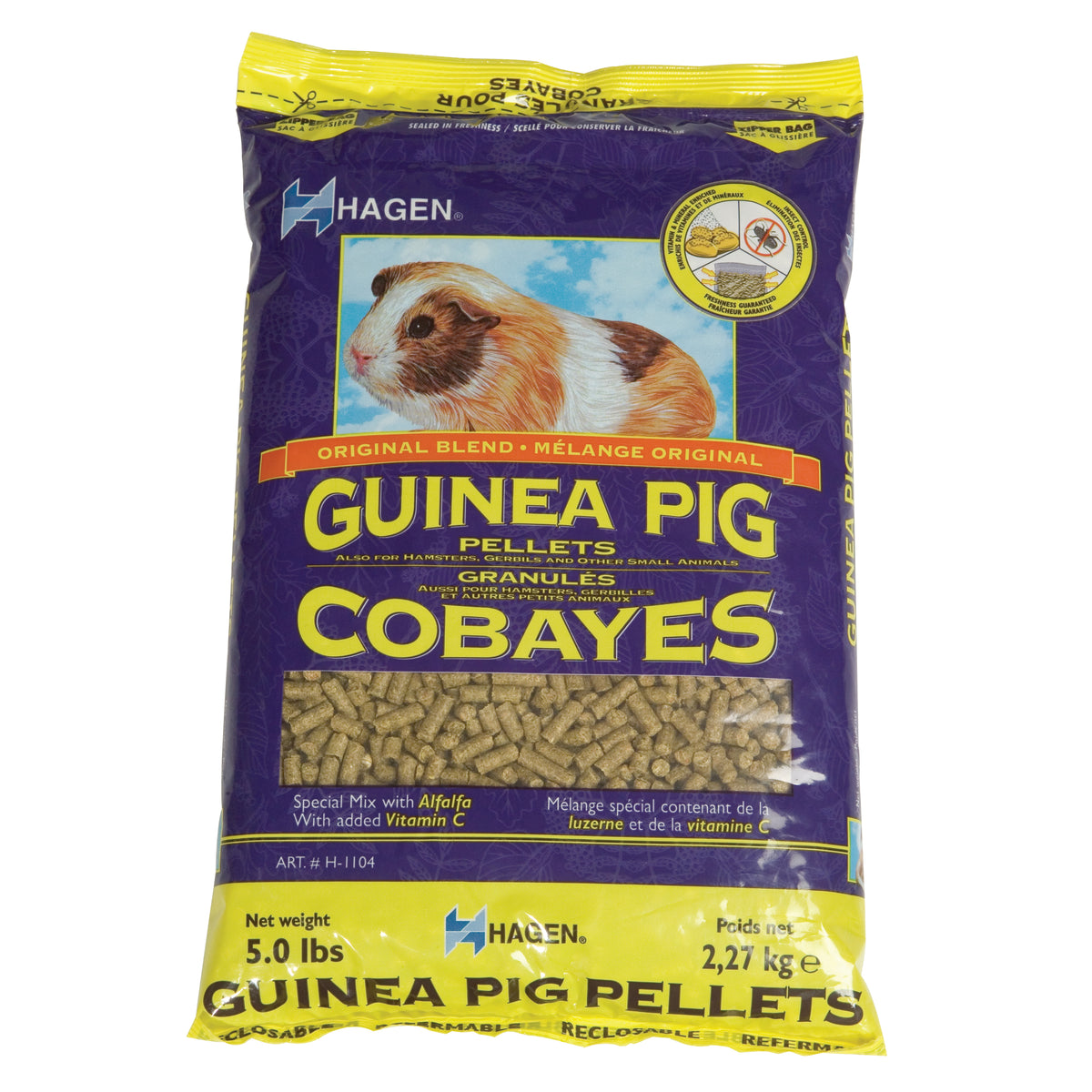 Hagen Guinea Pig Pellets 5lbs — Kibbles & Biscuits