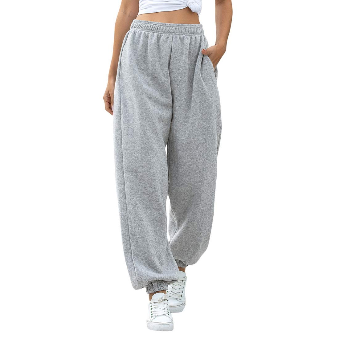 Women's Sweatpants Drawstrings Jogger Pants Lounge Bottoms – Cysincos