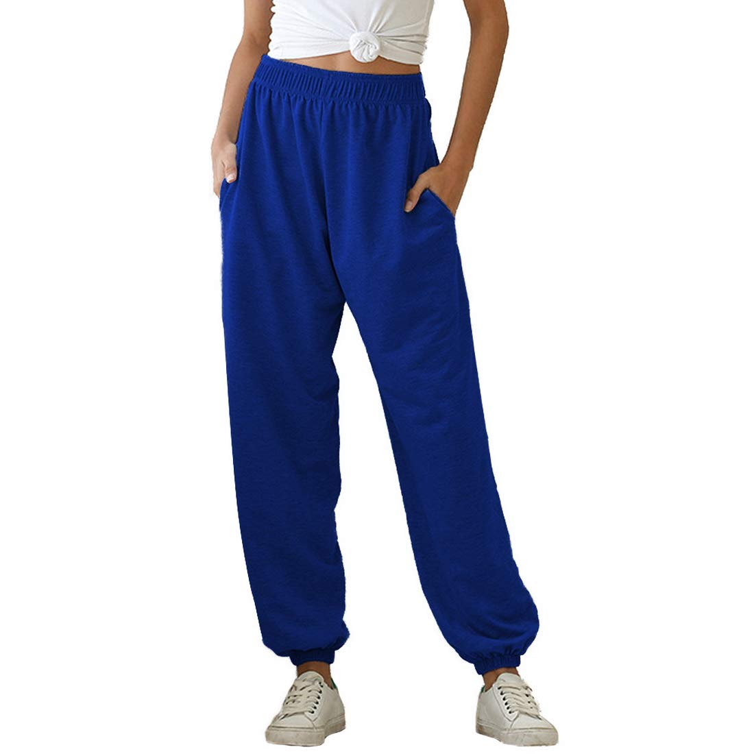 Women's Sweatpants Drawstrings Jogger Pants Lounge Bottoms – Cysincos