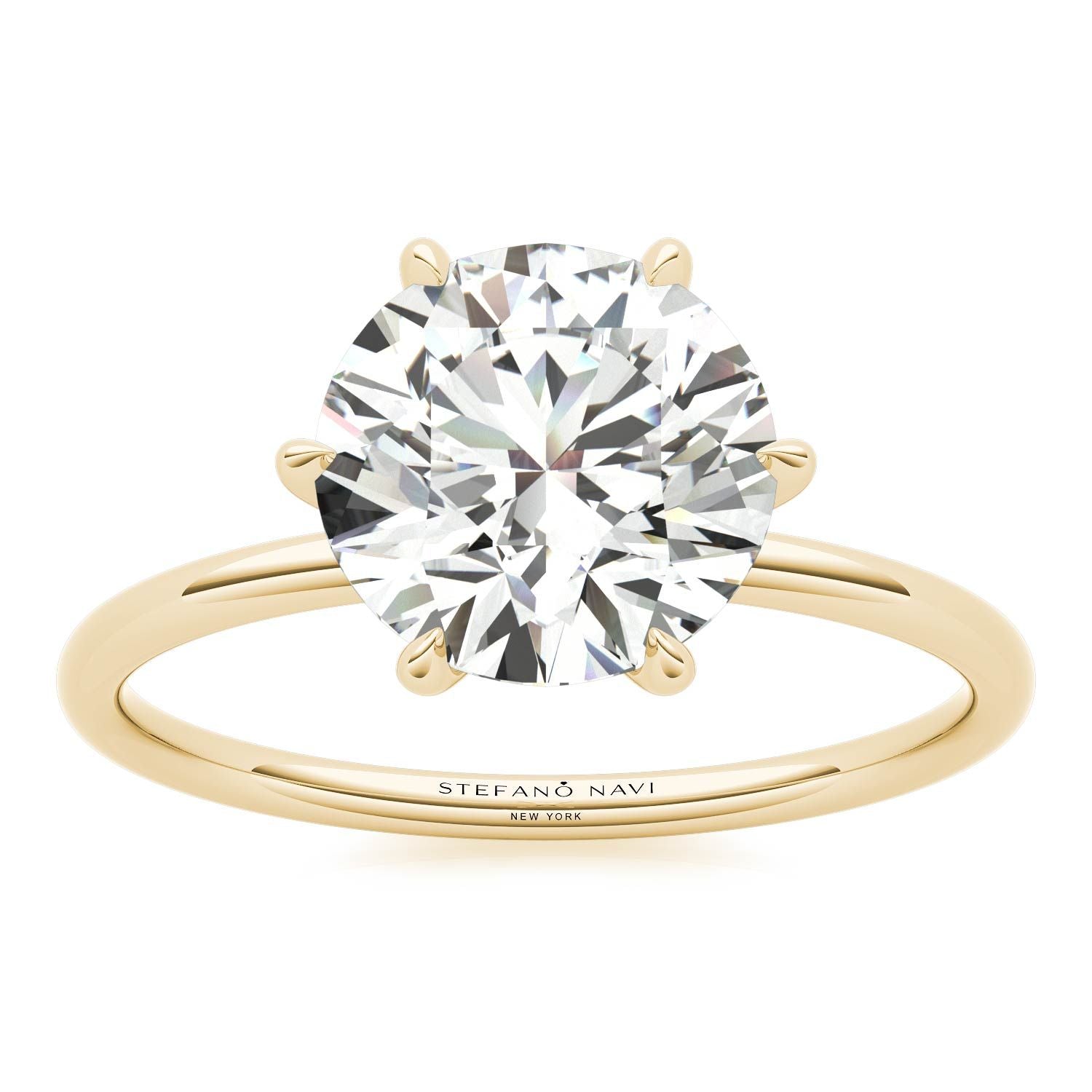 Stefano Certified Lab Created Diamond Engagement Ring – Stefano Navi