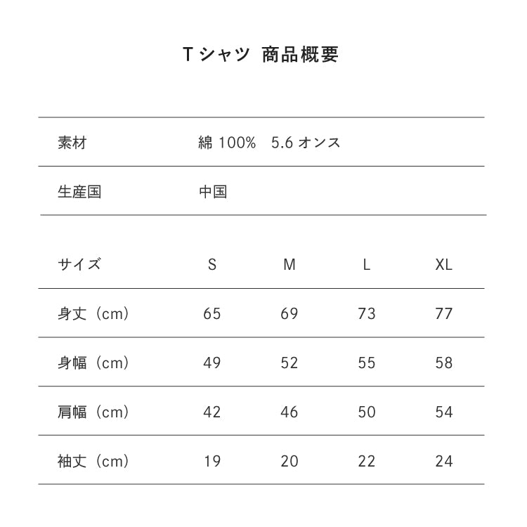 サイズ目安表