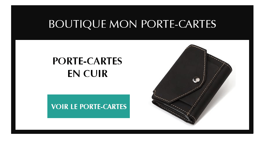 porte carte cuir